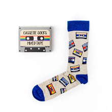 Load image into Gallery viewer, Cassette Tape Socks - Unisex Cassette Gift Boxed Socks - Urban Eccentric
