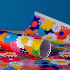 Bloom Gift Wrap - Floral Wrapping Paper - Studio Boketto
