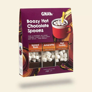 Boozy Hot Chocolate Spoon Gift Set - 3 Boozy Spoons - GNAW Chocolate