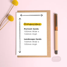 Load image into Gallery viewer, Tin Anniversary Card - 10th Wedding Anniversary - Joanne Hawker
