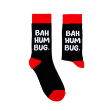 Load image into Gallery viewer, Unisex Bah Hum Bug Socks - Urban Eccentric - Christmas Socks
