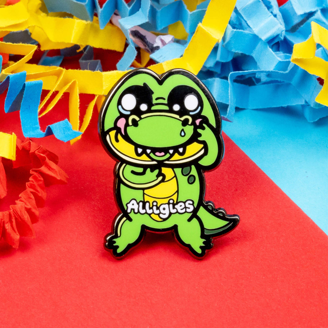 Alligies Alligator Enamel Pin - Allergies - Innabox