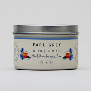 Candle - Earl Grey - hand poured soy wax candles - The Yorkshire Candle Company Ltd