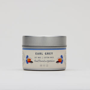 Candle - Earl Grey - hand poured soy wax candles - The Yorkshire Candle Company Ltd