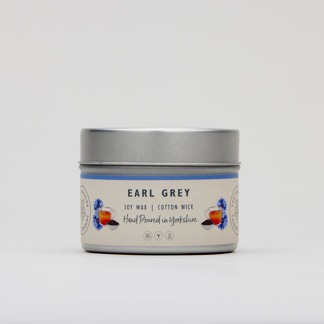 Candle - Earl Grey - hand poured soy wax candles - The Yorkshire Candle Company Ltd