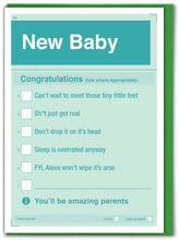 Load image into Gallery viewer, New Baby Card - New Baby Tickbox Greetings Card - Brainbox Candy
