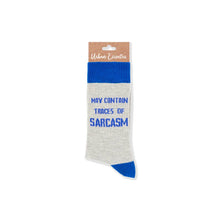 Load image into Gallery viewer, May Contain Traces Of Sarcasm Socks - Unisex Funny Socks - Urban Eccentric
