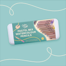 Load image into Gallery viewer, Pastel Watercolour Pencils Set - Colouring Pencils - Children gift idea - Cotton Twist - Eco friendly
