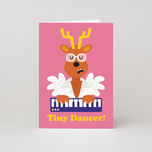 Tiny Dancer Christmas Card | Elton John Christmas Card - Studio Boketto