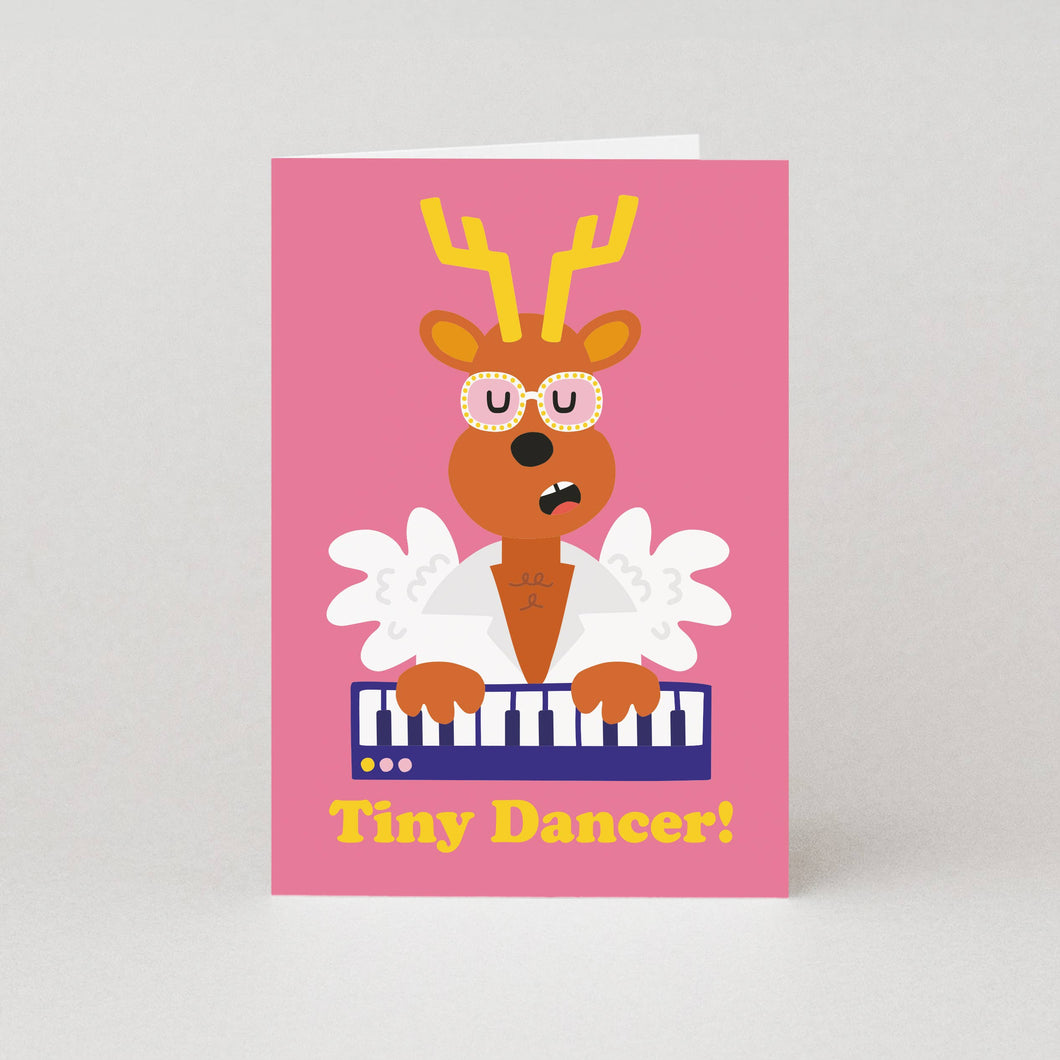 Tiny Dancer Christmas Card | Elton John Christmas Card - Studio Boketto