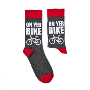 Unisex On Yer Bike Socks - Bike lovers - Urban Eccentric