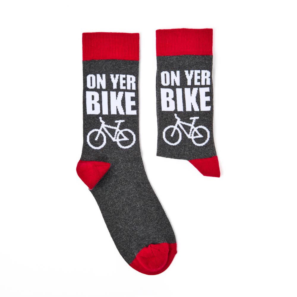 Unisex On Yer Bike Socks - Bike lovers - Urban Eccentric