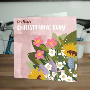 On Your Christening Day - Greetings Card - Brainbox Candy
