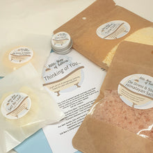 Load image into Gallery viewer, Thinking of You - bath and body self care gift set - Little Shop of Lathers
