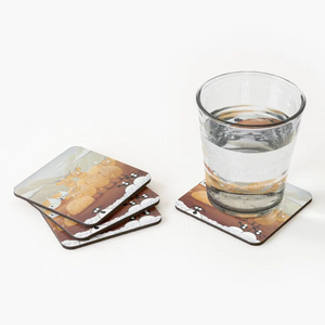 Coaster - The Golden Girls - Cow Puns - Mervyn Tay Art
