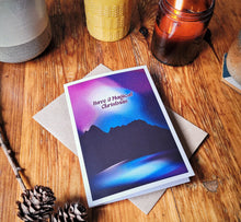 Load image into Gallery viewer, Have a Magical Christmas - Northern Lights Christmas Card - Or8Design
