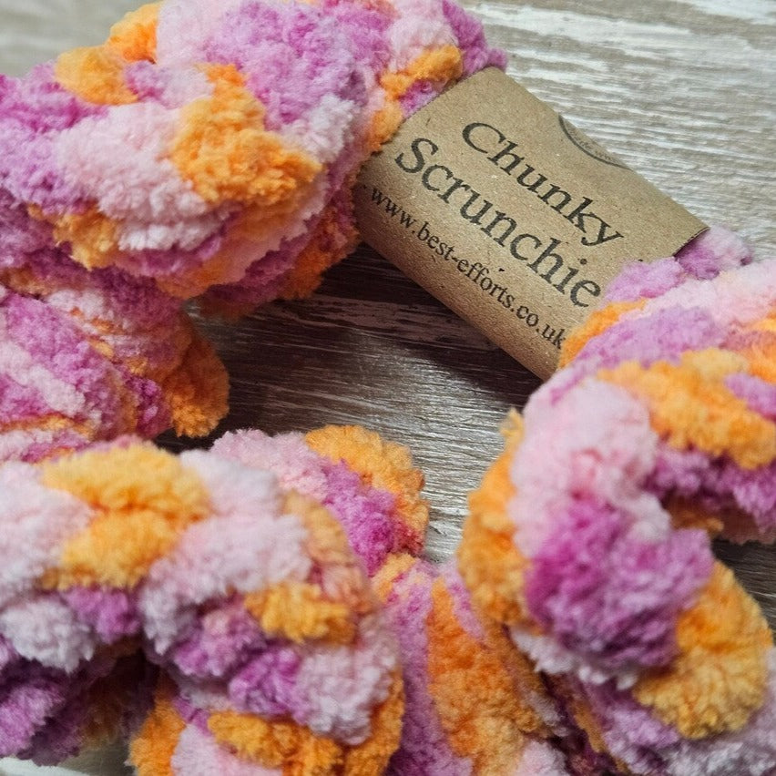 Chunky Scrunchie - Crochet Hair accessory - Best Efforts