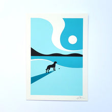 Load image into Gallery viewer, Last Trip of the Summer - Blue - A4 print series - 3 designs to choose - Or8Design
