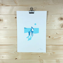 Load image into Gallery viewer, Take My Hand, I&#39;ll Show You The Way - A4 Screen Print  - Or8 Design
