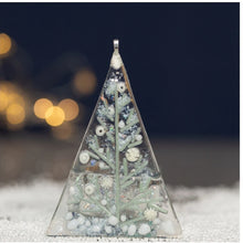 Load image into Gallery viewer, Christmas Tree Glass Decoration - Fused Glass - Twice Fired
