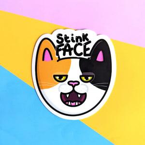 Stink Face Sticker - Innabox - Cat lovers