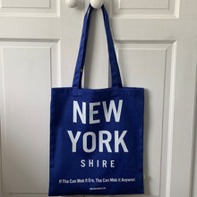 Load image into Gallery viewer, New Yorkshire Tote Bag - Lots of Colours - Yorkshire gift idea - JAM Artworks
