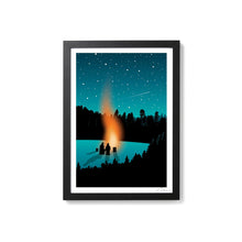 Load image into Gallery viewer, Let&#39;s Watch The Stars Together- A4 Digital Print  - Or8 Design
