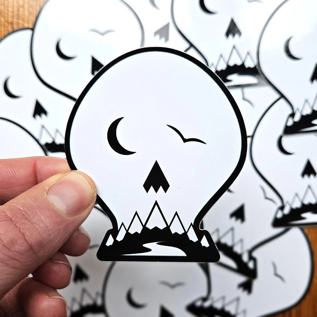 Vinyl Sticker - Skullscape - Or8 Design