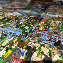 Load image into Gallery viewer, Movie Mishmash – The History of Cinema in One Image - Nostalgia Print - The Mishmash Man - Movie Fans
