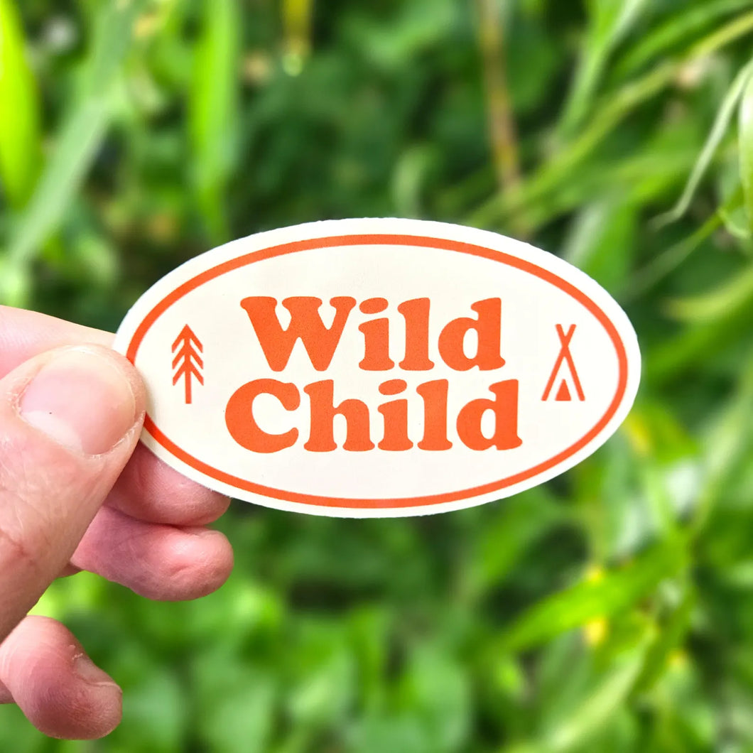 Vinyl Sticker - Wild Child - Or8 Design
