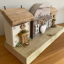 Load image into Gallery viewer, Row of Cottages with Coaster Set - Tina&#39;s Lovely Creations
