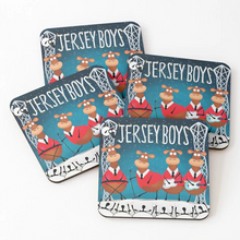 Load image into Gallery viewer, Coaster - Jersey Boys - Cow Puns - Mervyn Tay Art
