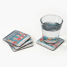 Load image into Gallery viewer, Coaster - Jersey Boys - Cow Puns - Mervyn Tay Art
