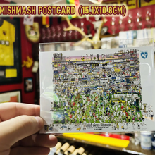 Load image into Gallery viewer, Leeds United Mishmash – The History of the Whites in One Image - Nostalgia Print - The Mishmash Man - LUFC
