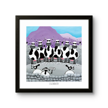 Load image into Gallery viewer, Print - Legendairy - Cow Puns - Mervyn Tay Art
