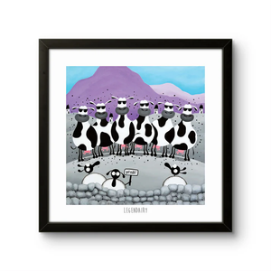 Print - Legendairy - Cow Puns - Mervyn Tay Art
