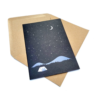 Lost in the stars - greetings card - Or8 Design - valentines / anniversary card