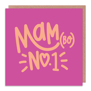 Mam(bo) No.1 - Greetings Card - Whale and Bird
