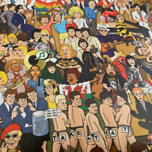 Load image into Gallery viewer, Music Mishmash – The History of Popular Britsh and Irish Music in One Image - Nostalgia Print - The Mishmash Man - Music Fans
