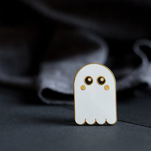 Enamel Pin - Retro Ghost - Munchquin