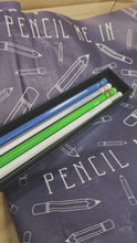 Load and play video in Gallery viewer, Pencil Set - Horsforth - Yorkshire Gift Idea - Horsforth souvenier!
