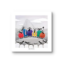 Load image into Gallery viewer, Print - Rare Breeds - Sheep Puns - Mervyn Tay Art

