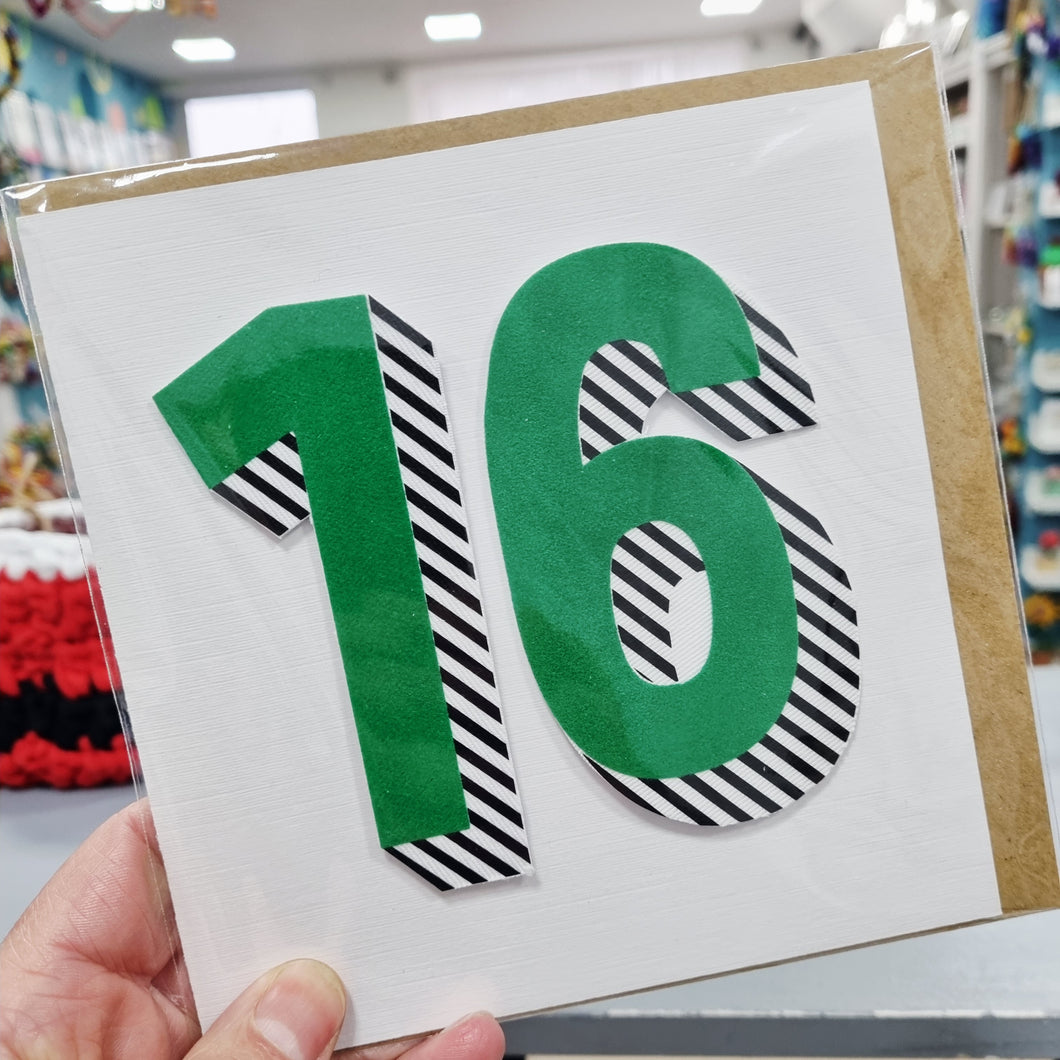 Birthday Card - 16th Birthday - 44 Ideas