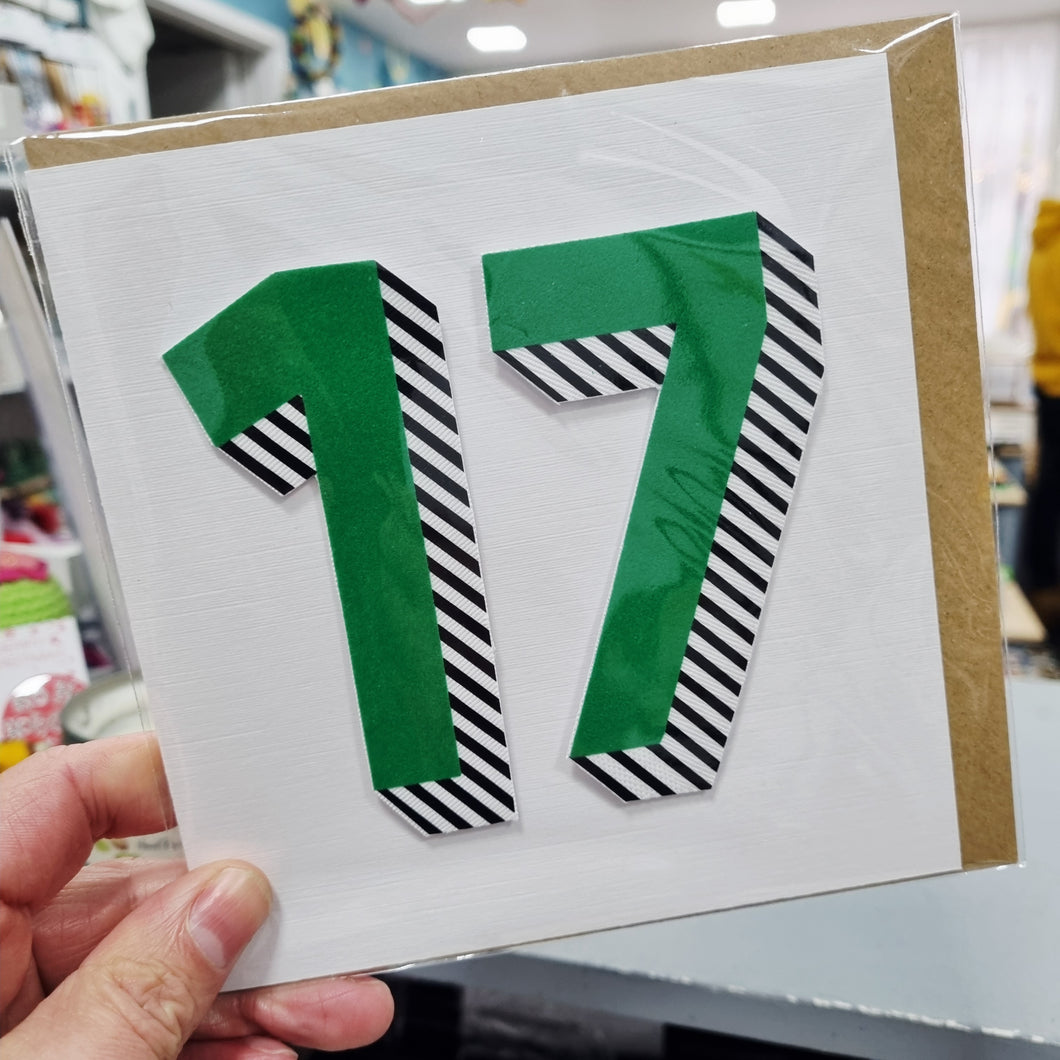 Birthday Card - 17th Birthday - 44 Ideas