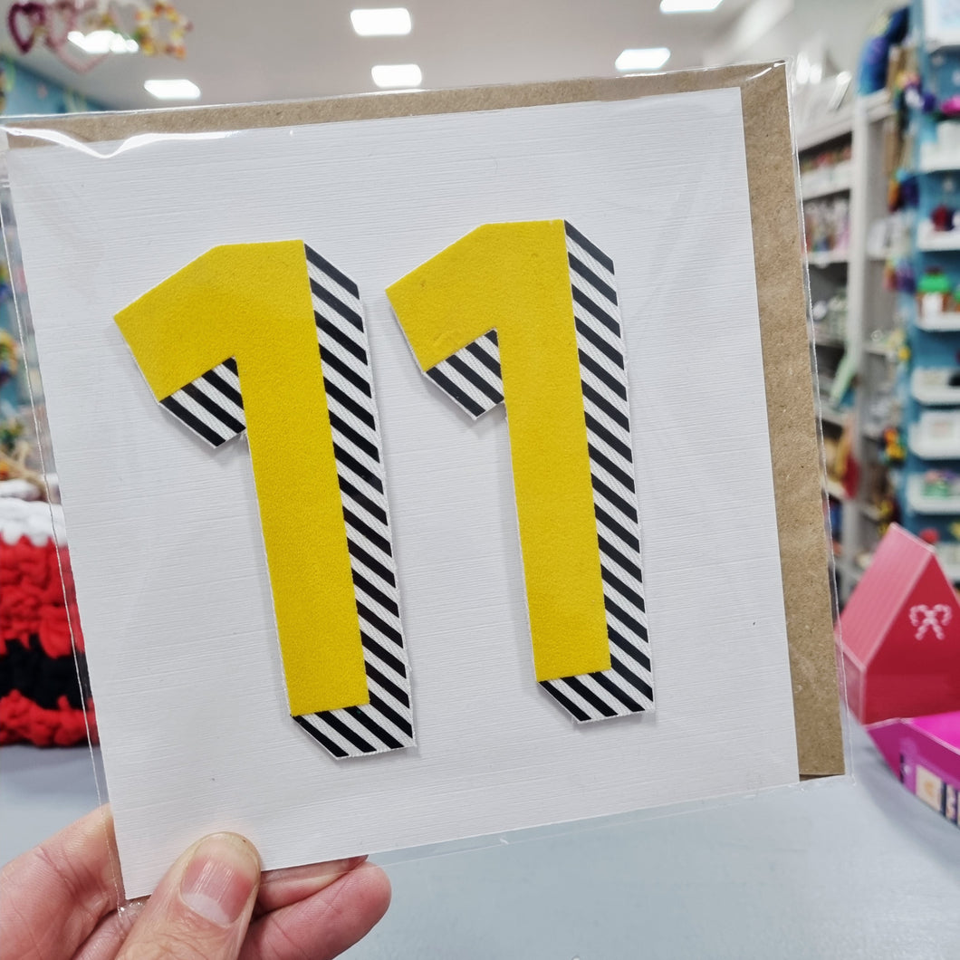 Birthday Card - 11th Birthday - 44 Ideas