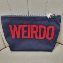 Load image into Gallery viewer, Pouch - Weirdo - Organic cotton - various colours - 44 Ideas
