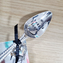 Load image into Gallery viewer, Coffee Lover - stamped teaspoon - Dollop and Stir
