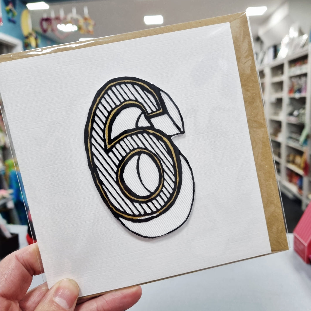 Birthday Card - 6th Birthday - 44 Ideas