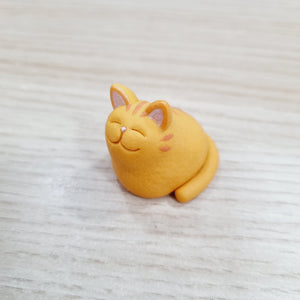 Loaf Cat - Polymer Clay - Cat Keepsake Decoration - Pins and Noodles