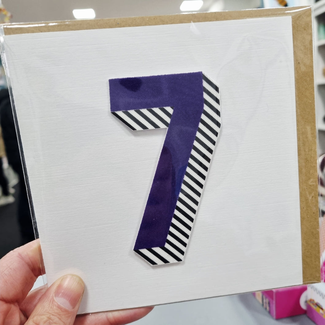 Birthday Card - 7th Birthday - 44 Ideas